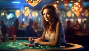 Pengguna bermain live casino melalui smartphone dengan antarmuka interaktif dan aman